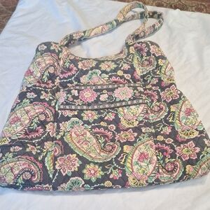 Vintage Vera Bradley Multicolor Paisley Tote Bag